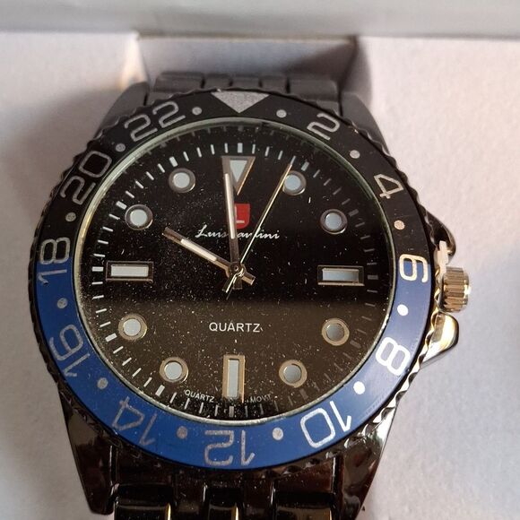 Luis Cardini NWT watches his & hers, water resistant, stainless steel (W044) main image 4